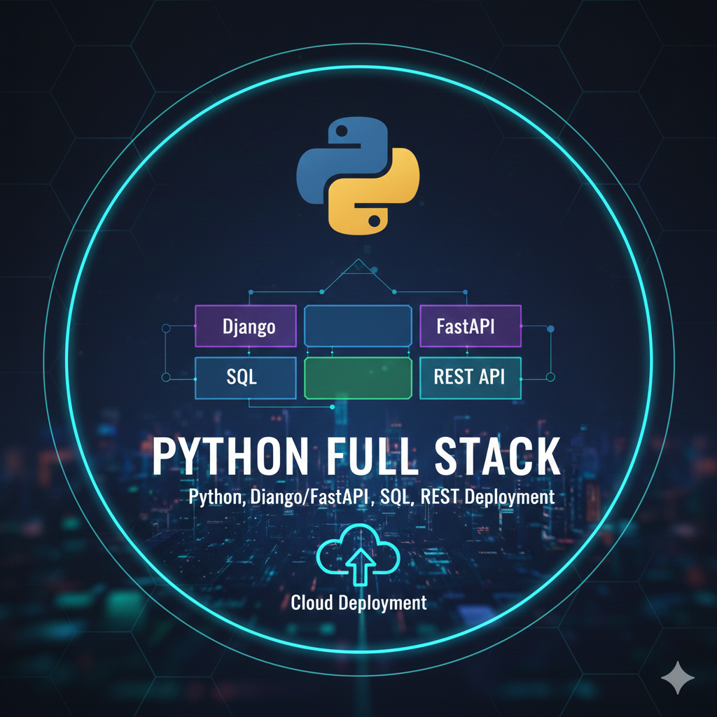 Python Full Stack: Python, Django, FastAPI, SQL & Cloud Deployment